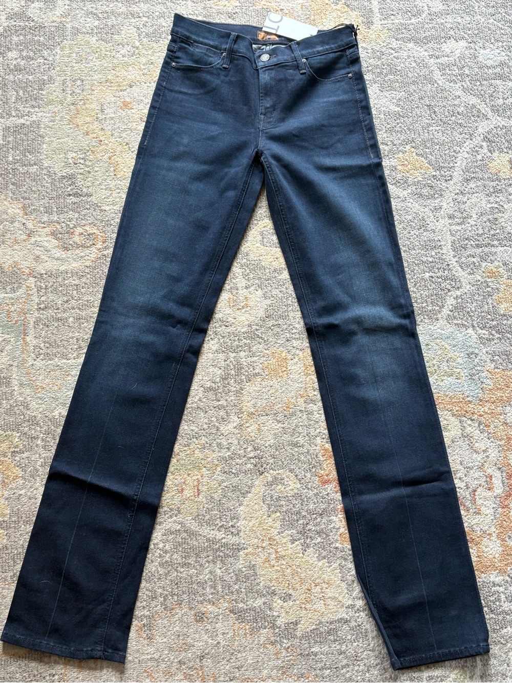 MOTHER The Pretender in Strange Brew BNWT Dark Blue small bootcut Jeans 25x33.5